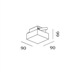 Wever & Ducré Mirbi IP44 2.0 Foco empotrado