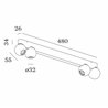 Wever & Ducré Leca Surface 4.0 Lámpara de techo