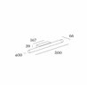 Wever & Ducré LARRA OPAL 1.0 Lámpara de pared