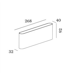 Wever & Ducré KIOSK 2.0 Lámpara de pared