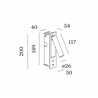 Wever & Ducré MATCH SEMI RECESSED snooze 1.0 Lámpara de pared