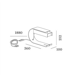 Wever & Ducré CG01 Lámpara de mesa