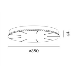 Wever & Ducré Susp Multiple Ceiling Base 2.3 Round
