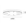 Wever & Ducré Susp Multiple Ceiling Base 2.3 Round