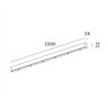 Wever & Ducré Susp Multiple Ceiling Base 2.6 Linear