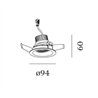 Wever & Ducré DEEP ADJUST IQ 1.0 Foco empotrado