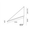 Wever & Ducré DARF wall 3.1 Lámpara de pared