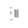 Wever & Ducré TRACE WALL mini 1.0 Lámpara de pared
