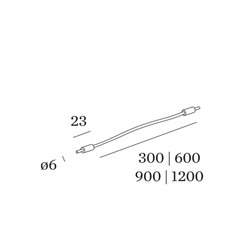 Wever & Ducré KUJO CONNECTOR 0.6 m