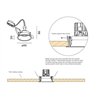 Wever & Ducré Deep IP44 1.0 PAR16 resortes de hoja Foco empotrado