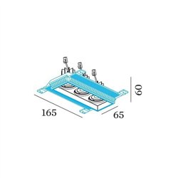 Wever & Ducré Strange Petit Trimless 3.0 LED Foco empotrado