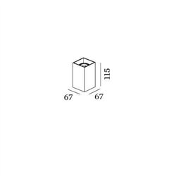 Wever & Ducré Box Wall Mini 1.0 Lámpara de pared