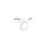 Wever & Ducré Miles 2.0 Round Lámpara de pared