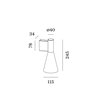 Wever & Ducré Odrey Wall 1.5 Lámpara de pared