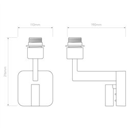Astro Beaumont Reader | Lámpara de pared