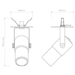 Astro Stage Recessed | Foco empotrado