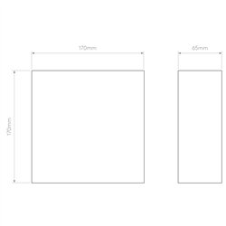 Astro Tile 170 Phase | Lámpara de pared