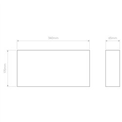 Astro Tile 340 Phase | Lámpara de pared