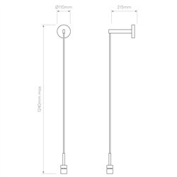 Astro Wall Pendant | Lámpara de pared