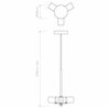 Astro Cambria Pendant | Lámpara de suspensión