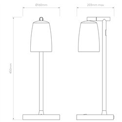 Astro Carlton Desk | Lámpara de mesa