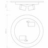 Astro Ceiling Base 290 | Lámpara de techo