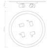 Astro Ceiling Base 460 | Lámpara de techo
