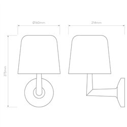 Astro Ella Wall | Lámpara de pared