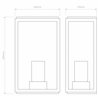Astro Homefield Sensor | Lámpara de pared