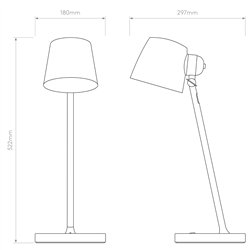 Astro Imari Desk | Lámpara de mesa
