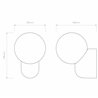 Astro Lyra Wall Single | Lámpara de pared