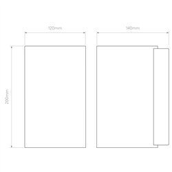 Astro Cyl 260 | Lámpara de pared