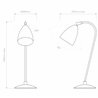 Astro Joel Table | Lámpara de mesa