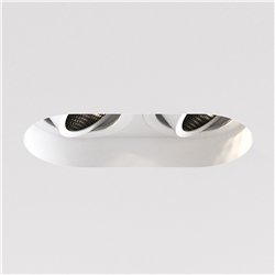 Astro Trimless Round Twin Adjustable | Foco empotrado