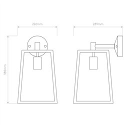 Astro Calvi Wall 305 | Lámpara de pared