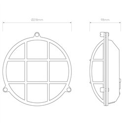 Astro Thurso Round | Lámpara de pared
