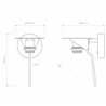 Astro Mitsu Wall | Lámpara de pared
