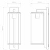 Astro Pimlico 500 | Lámpara de pared