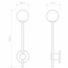 Astro Orb Single | Lámpara de pared