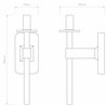 Astro Tacoma Single | Lámpara de pared