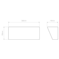 Astro Parallel | Lámpara de pared