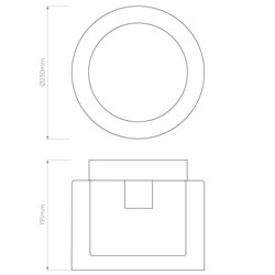 Astro Arezzo ceiling | Lámpara de techo