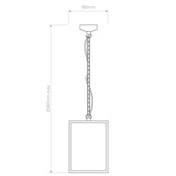 Astro Homefield Pendant 240 | Lámpara de suspensión