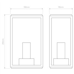 Astro Homefield 130 | Lámpara de pared