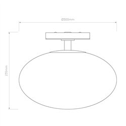 Astro Zeppo Ceiling | Lámpara de techo