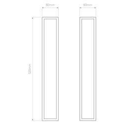 Astro Salerno 520 | Lámpara de pared