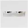 Astro Trimless Square Twin Adjustable | Foco empotrado