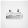 Astro Trimless Square Twin Adjustable | Foco empotrado