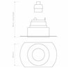 Astro Trimless Round Fixed | Foco empotrado
