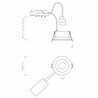 Astro Minima Round Adjustable | Foco empotrado